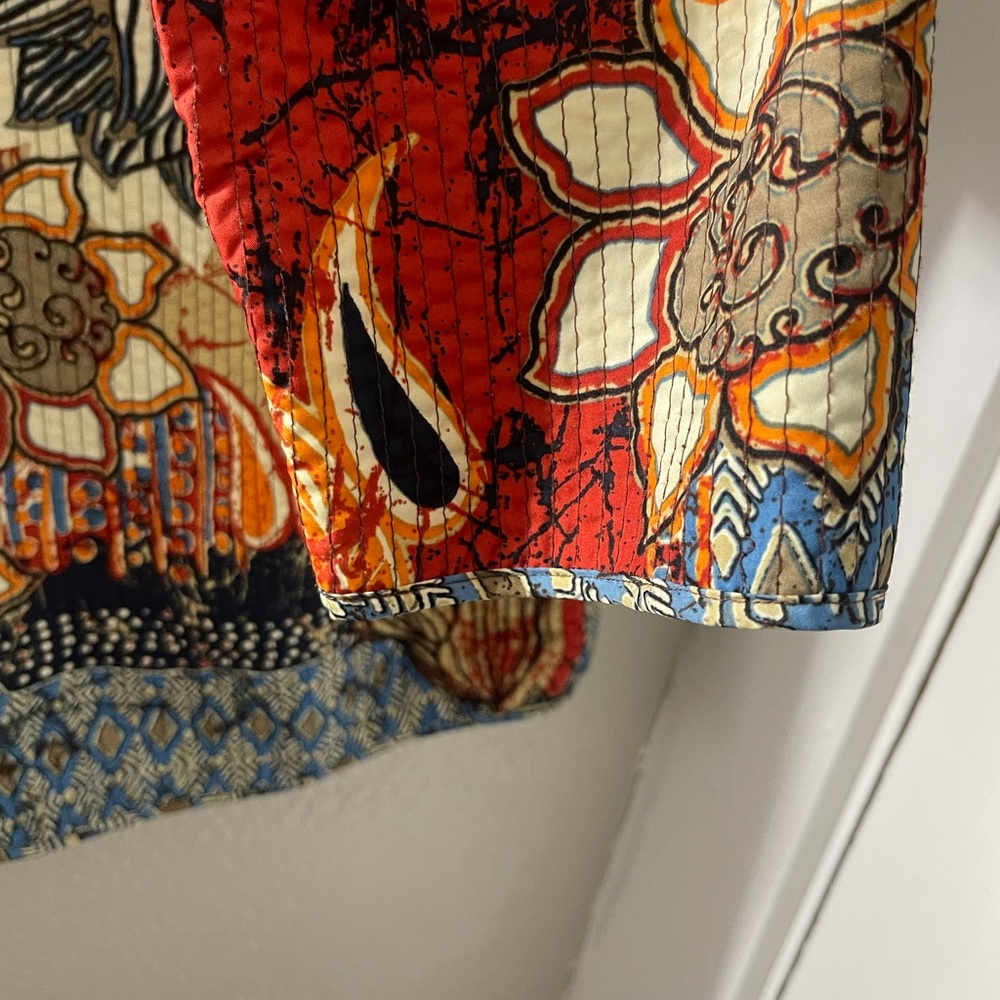 Sacred Threads Women’s Patchwork Floral Quilted J… - image 3